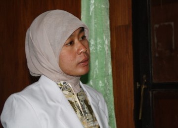 drg Annisya Muharti, dokter gigi di RSUD Mulia, Puncak Jaya, Papua.