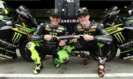 Dua rider Yamaha Tech3, Bradley Smith dan Pol Espargaro.