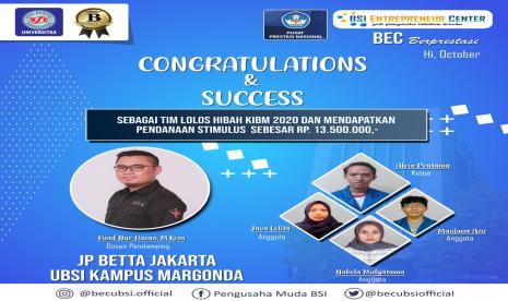 Mahasiswa Ubsi Raih Dana Hibah Kibm Dari Depdikbud Republika Online