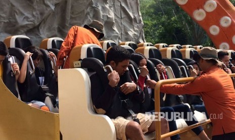 Dua wahana baru Jungleland, Safari Dino dan Octopus, Jumat (7/7).