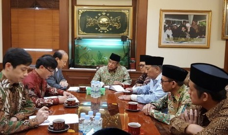 Dubes Cina untuk Indonesia Xiao Qian bersilaturahim ke PBNU.