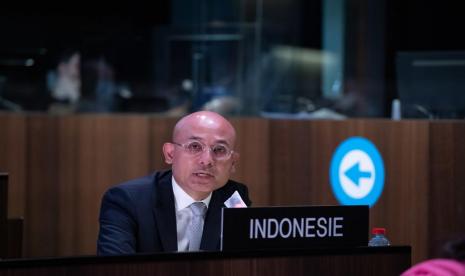 Wakil Tetap RI New York, Dubes Arrmanatha Nasir Indonesia memberikan berbagai masukan substansi yang konstruktif dalam resolusi situasi kemanusiaan Ukraina 