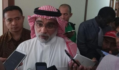 The Saudi Arabian Ambassador to Indonesia, Osama Mohammed Al Shuaibi