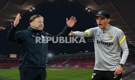 Duel Southampton vs Chelsea di Liga Primer Inggris, adu kejeniusan taktik Ralph Hasenhuttl dengan Thomas Tuchel. 