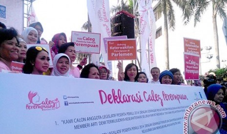 Dukungan untuk caleg perempuan