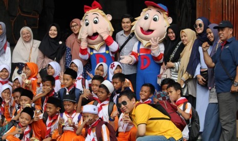 Dunia Fantasi (Dufan) Ancol Taman Impian mengadakan acara Liburan Muharam, Bahagiakan 1.000 Anak Yatim pada Kamis (19/9). 