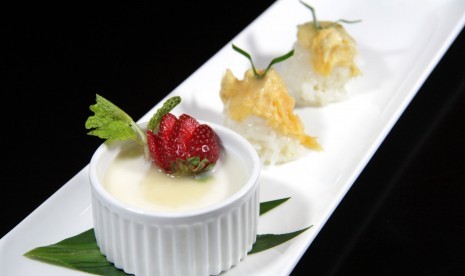 Durian Pannacotta