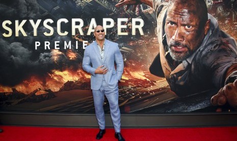 Aktor Dwayne Johnson merupakan salah satu selebritas AS pendukung pasangan Joe Biden/Kamala Harris dalam Pilpres AS.