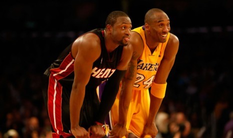 Dwyane Wade dan Kobe Bryant.