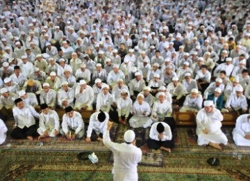 Dzikir Nasional, di Masjid At-Tin, Taman Mini Indonesia Indah, Jakarta.