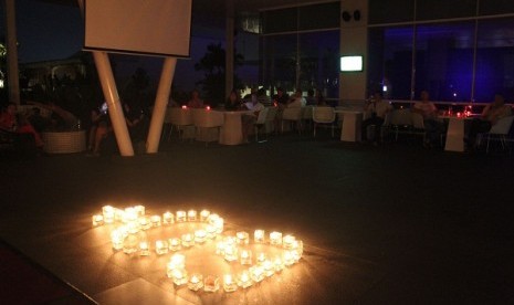 Earth Hour di Novotel Tangerang