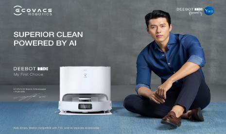 Ecovacs meluncurkan robot terbaru, DEEBOT T10. 