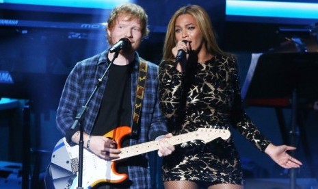 ed Sheeran dan beyonce