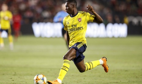 Eddie Nketiah, pemain muda Arsenal.