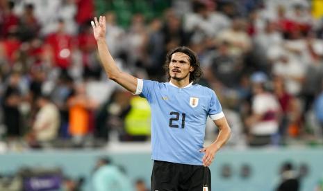  Striker Uruguay Edinson Cavani. 