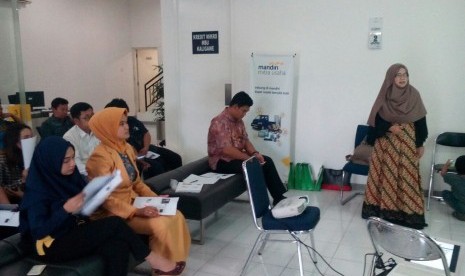 Edukasi kesehatan di Bank Mandiri cabang Kaligawe