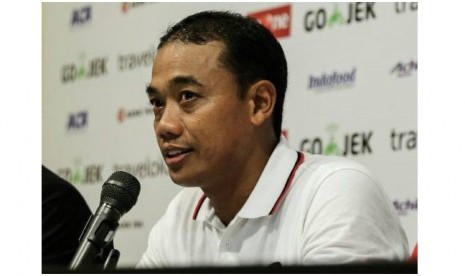 Pelatih Bali United Eko Purdjianto.