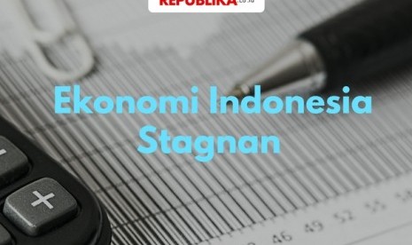 Ekonomi Indonesia stagnan