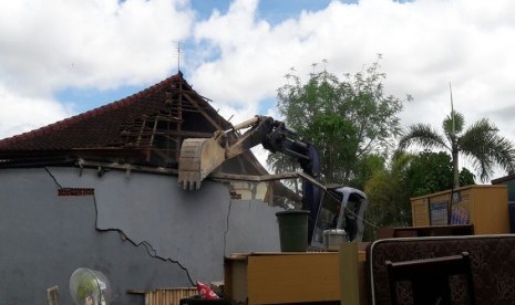 Eksekusi Kampung Bugis, Serangan, Bali, Selasa (3/1).