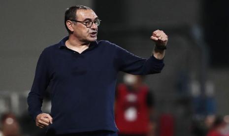 Pelatih Juventus, Maurizio Sarri.