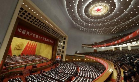 Elite Partai Komunis Cina menggelar kongres yang dibuka pada Kamis (8/11/2012) oleh Presiden Hu Jiantao