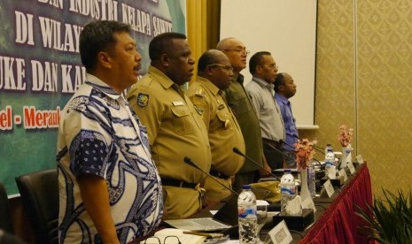 emerintah Kabupaten Merauke menggelar Stakeholder Meeting II mengenai Pembangunan Kebun dan Industri Kelapa Sawit di Merauke pada Selasa (15/8).