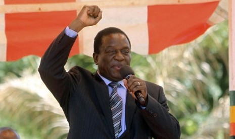 Emmerson Mnangagwa.