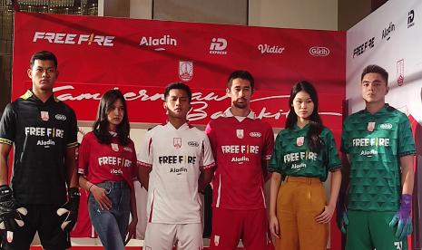 Empat jersey baru Persis Solo dua home dan dua away untuk kompetisi musim ini.