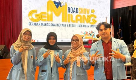 Empat mahasiswa Universitas Nusa Mandiri (UNM) terdiri dari Malikka, Rizky, Cikal, dan Kanaya berpartisipasi dalam GEMILANG Roadshow (Gerakan Mahasiswa Inovatif dan Peduli Lingkungan) yang diadakan oleh Lembaga Layanan Pendidikan Tinggi Wilayah III pada Jumat 19 Desember 2024. 