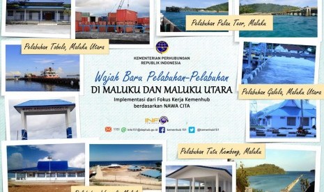 Enam pelabuhan di Maluku, Maluku Utara dan Papua Barat siap diresmikan.