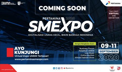 Era digitalisasi menuntut seluruh pihak melek digital, termasuk para pelaku UMKM. Sebagai dukungan untuk mengakomodasi hal tersebut, PT Pertamina (Persero) mewadahi UMKM mitra binaannya dengan menyelenggarakan sebuah pameran virtual UMKM pertama dan terbesar di Indonesia pada 9 hingga 11 September 2020.