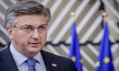 Perdana Menteri Kroasia Andrej Plenkovic dinyatakan positif Covid-19. Ilustrasi.