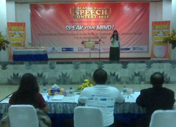 Erlangga English Speech Contest 2010