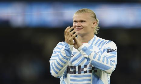 Erling Haaland dari Manchester City/