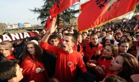 Etnis Albania di Skopje, Makedonia.