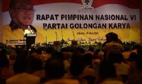 etua Umum Partai Golkar, Aburizal Bakrie.