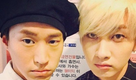 Eunhyuk Suju dan Tablo Epic High.