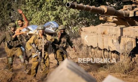 Evakuasi tentara Israel yang terlaku di Pertempuran Aitron, Lebanon Selatan