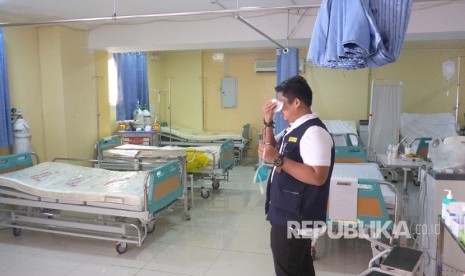 Klinik Kesehatan Haji Indonesia (KKHI) Daker Madinah. Panja Haji 2022 Kunjungi Layanan Kesehatan di Madinah