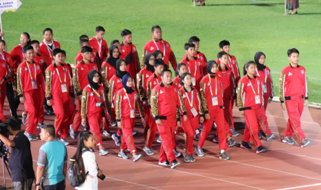 Event olah raga 22nd Thailand Sports School 2019 Khon Kaen Games resmi dibuka pada Selasa (30/7) malam.