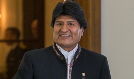 Mantan presiden Bolivia Evo Morales adakan acara menandai berakhirnya masa jabatan. Ilustrasi.