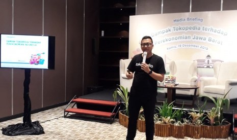 External Communications Lead Tokopedia, Ekhel Chandra Wijaya.