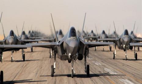 F 35 menjadi salah satu pesawat tempur generasi ke-5 yang banyak diminati sejumlah negara di luar AS