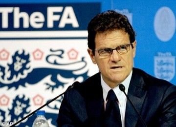 Fabio Capello, manajer timnas Inggris