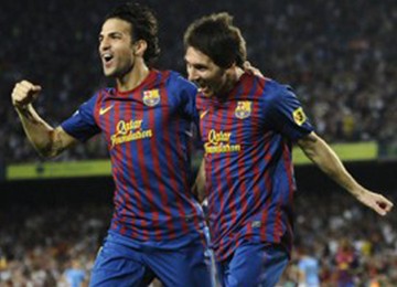 Fabregas-Messi