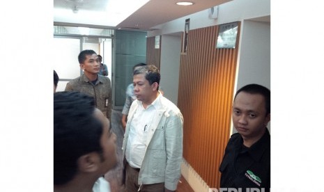 Fahri Hamzah diperiksa KPK.