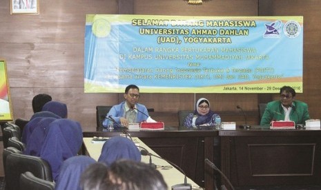 Fakultas Ilmu Pendidikan Universitas Muhammadiyah Jakarta (FIP-UMJ) menerima 30 mahasiswa Prodi Pendidikan Guru Sekolah Dasar (PGSD) FKIP Universitas Ahmad Dahlan (UAD), Yogyakarta