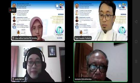 Fakultas Kedokteran Unisba menggelar webinar pembekalan Persiapan Pembelajaran Tatap Muka (PPTM) bagi masyarakat dan tenaga pengajar, belum lama ini.