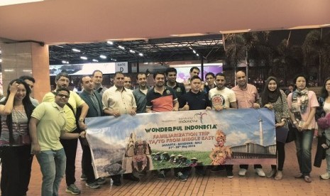 Fam Trip yang diselenggarakan Kementerian Pariwisata bersama dengan Travel Agent dari Timur Tengah. 