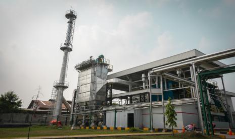 Fasilitas biomassa untuk pengelolaan energi terbarukan.